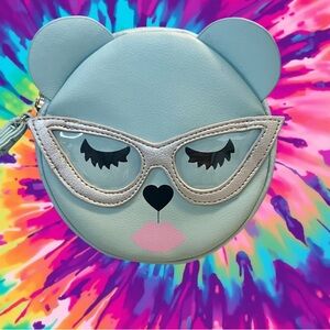 Betsey Johnson Luv Betsey Pastel Bear Wristlet